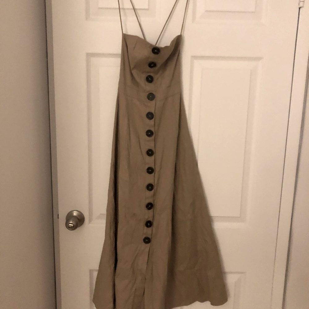Fit and flare midi dress